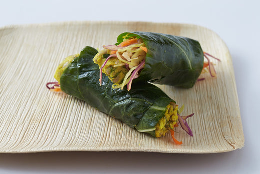 Raw Food Sunflower Pate Wrap