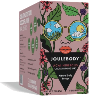 Açaí Hibiscus Good Morning Bars box