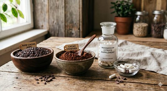 Cacao vs. Magnesium Citrate: Which One Best Calms Anxiety?