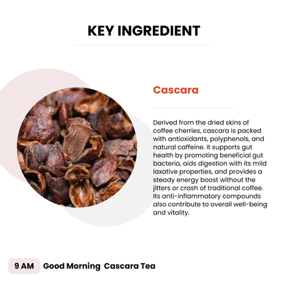 9 AM Good Morning Cascara Tea