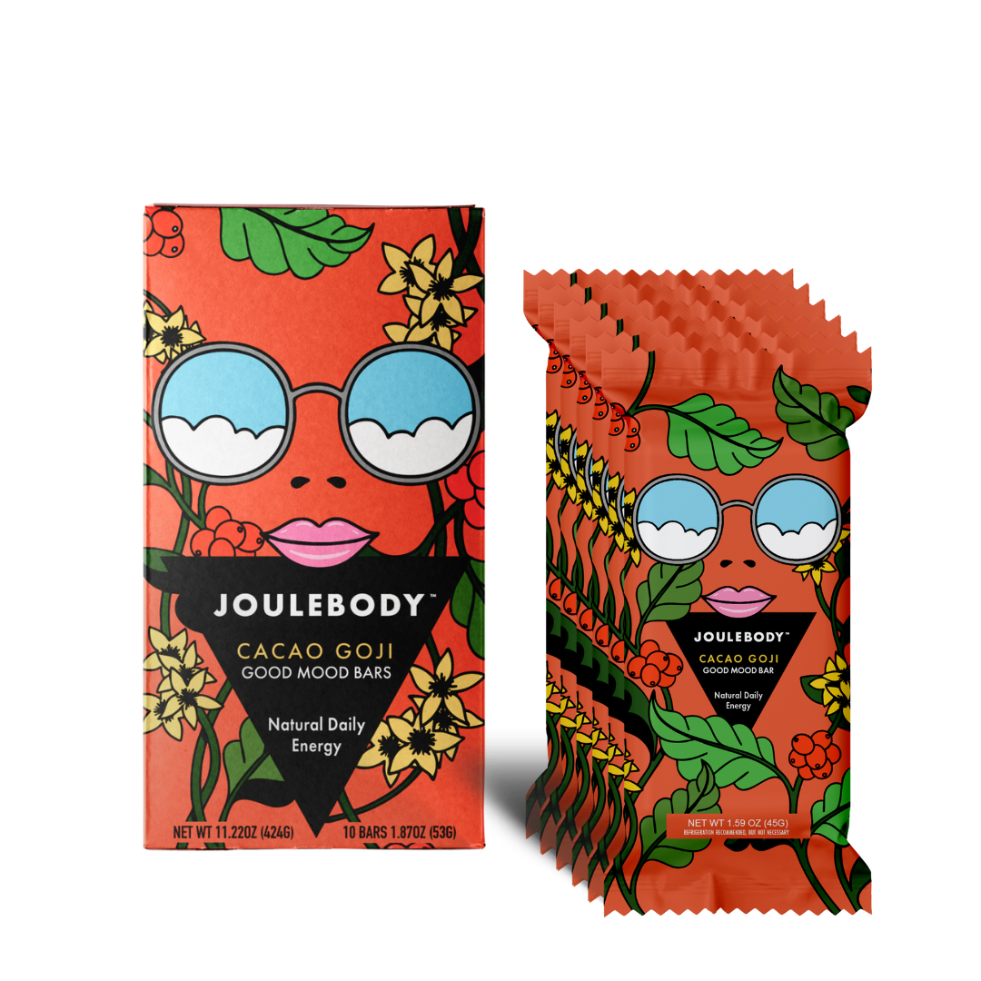 Cacao Goji Bars — Good Mood Energy Joulebody