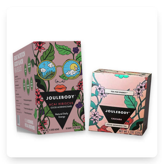 What's inside the Good Morning Ritual Bars and Tea