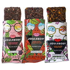 Superfood Seedbar Bundle: Acai Hibiscus + Ginger Goji Bar + Cacao Cascara Bar (24 Pack)