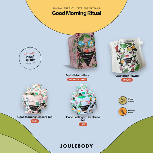 What's inside the Good Morning Ritual monthly supply