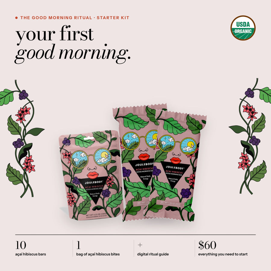 What's inside the Good Morning Ritual starter kit