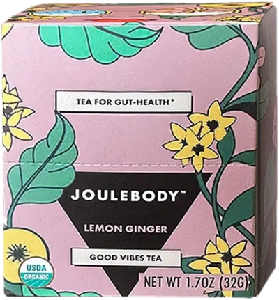 good vibes lemon ginger tea